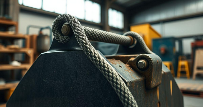 Cabo alça é a solução ideal para transporte prático e seguro de objetos pesados Cabo alça é a solução ideal para transporte prático e seguro de objetos pesados