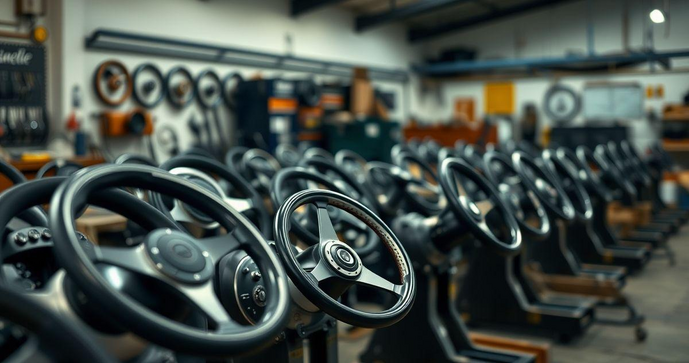Volante para máquinas: como escolher o ideal para sua necessidade